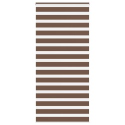 Store zèbre marron 100x230 cm largeur du tissu 95,9cm polyester 570331570331