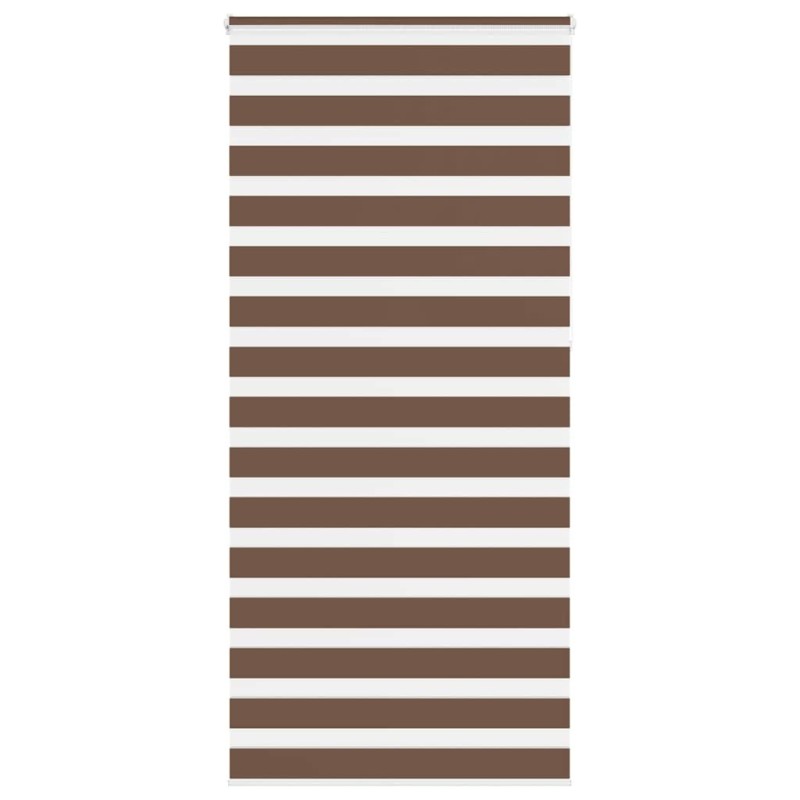 Store zèbre marron 100x230 cm largeur du tissu 95,9cm polyester 570331570331