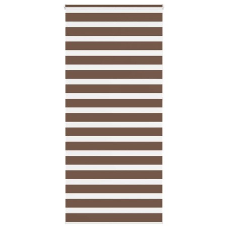 Store zèbre marron 100x230 cm largeur du tissu 95,9cm polyester 570331570331