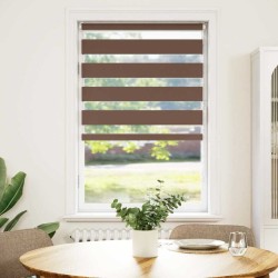 Store zèbre marron 80x100 cm largeur du tissu 75,9 cm polyester 570350570350