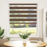 Store zèbre marron 95x100 cm largeur du tissu 90,9 cm polyester 570352570352