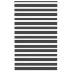Store zèbre noir 150x230 cm largeur du tissu 145,9 cm polyester 570359570359
