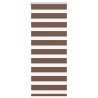 Store zèbre marron 55x100 cm largeur du tissu 50,9 cm polyester 570360570360