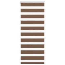 Store zèbre marron 60x100 cm largeur du tissu 55,9 cm polyester 570369570369