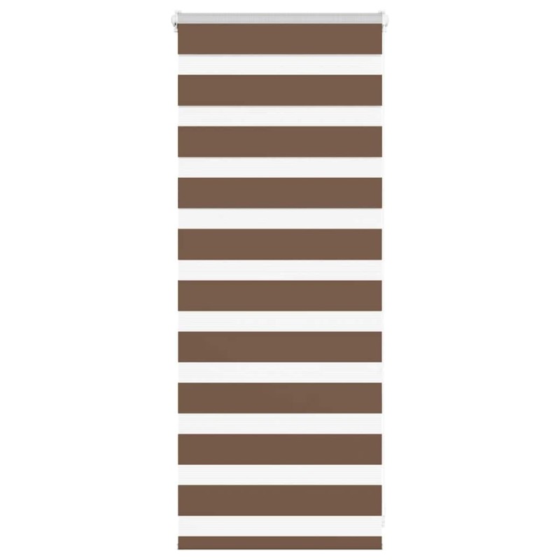 Store zèbre marron 60x100 cm largeur du tissu 55,9 cm polyester 570369570369