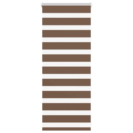 Store zèbre marron 60x100 cm largeur du tissu 55,9 cm polyester 570369570369