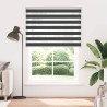 Store zèbre noir 165x230 cm largeur du tissu 160,9 cm polyester 570376570376