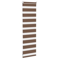 Store zèbre marron 45x100 cm largeur du tissu 40,9 cm polyester 570384570384