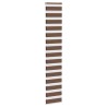 Store zèbre marron 50x230 cm largeur du tissu 45,9 cm polyester 570385570385