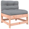 Salon de jardin 6 pcs avec coussins bois massif Douglas 570388570388