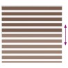 Store zèbre marron 165x100cm largeur du tissu 160,9cm polyester 570396570396