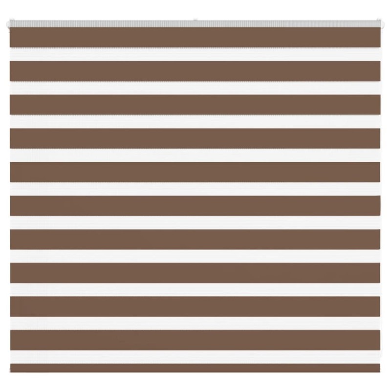 Store zèbre marron 155x100cm largeur du tissu 150,9cm polyester 570404570404