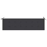 Banc de jardin avec coussin anthracite 175 cm Teck massif 570405570405