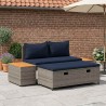 Ensemble de canapés d'extérieur 4 -Seater 4 pcs 55 x 30 x 39 cm 580676580676
