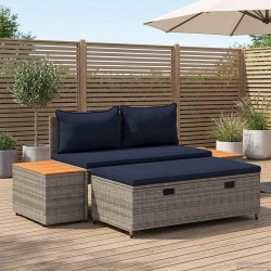 Ensemble de canapés d'extérieur 4 -Seater 4 pcs 55 x 30 x 39 cm 580676580676