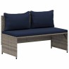 Ensemble de canapés d'extérieur 4 -Seater 4 pcs 55 x 30 x 39 cm 580676580676