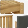 Ensemble de canapés d'extérieur 5 pcs Blanc et anthracite 580678580678