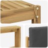 Ensemble de canapés d'extérieur 5 pcs Blanc et anthracite 580689580689