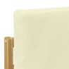 Ensemble de canapés d'extérieur 4 pcs Blanc et crème 580696580696