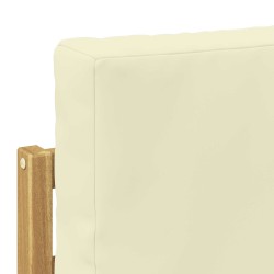 Ensemble de canapés d'extérieur 4 pcs Blanc et crème 580699580699