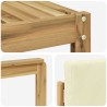 Ensemble de canapés d'extérieur 5 pcs Blanc et crème 580711580711
