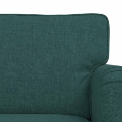 Ensemble de Canapés 2 pcs Vert foncé 162 x 80 x 85 cm tissu 580715580715