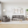 Ensemble de Canapés 2 pcs Taupe 201 x 80 x 85 cm tissu 580717580717
