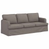 Ensemble de Canapés 2 pcs Taupe 201 x 80 x 85 cm tissu 580717580717