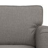 Ensemble de Canapés 2 pcs Taupe 201 x 80 x 85 cm tissu 580717580717