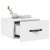 Table de chevet murale blanc 35x35x20 cm 580737580737