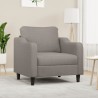 Fauteuil Taupe 60 cm Tissu 580738580738