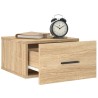 Table de chevet murale chêne sonoma 35x35x20 cm 580740580740