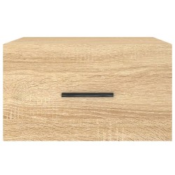 Table de chevet murale chêne sonoma 35x35x20 cm 580740580740
