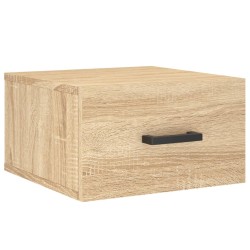 Table de chevet murale chêne sonoma 35x35x20 cm 580742580742