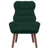 fauteuil Vert foncé 69 x 74 x 93 cm Velours 580746580746