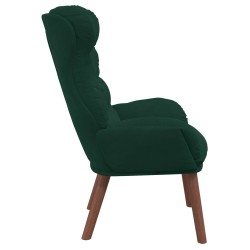 fauteuil Vert foncé 69 x 74 x 93 cm Velours 580746580746