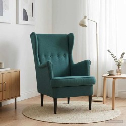 Fauteuil Vert foncé Tissu 580747580747