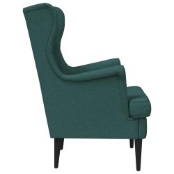 Fauteuil Vert foncé Tissu 580747580747