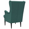 Fauteuil Vert foncé Tissu 580747580747
