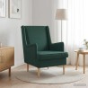 Fauteuil Vert foncé Tissu 580748580748