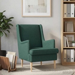 Fauteuil Vert foncé Tissu 580748580748