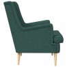 Fauteuil Vert foncé Tissu 580748580748