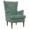 Fauteuil Vert Mer Velours 580749580749