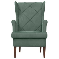 Fauteuil Vert Mer Velours 580749580749