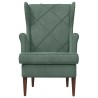 Fauteuil Vert Mer Velours 580749580749