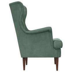 Fauteuil Vert Mer Velours 580749580749