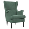 Fauteuil Vert Mer Velours 580750580750