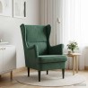 Fauteuil Vert Mer Velours 580750580750