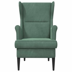 Fauteuil Vert Mer Velours 580750580750