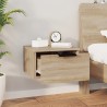Table de chevet murale Chêne sonoma 34x30x20 cm 580752580752